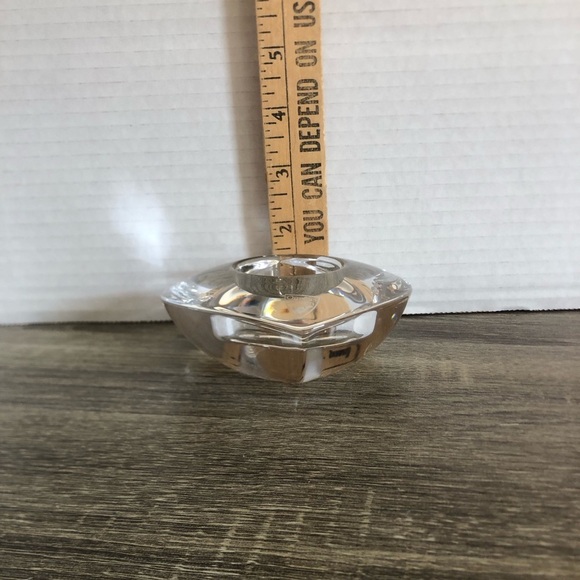 Orrefors Heart-Shaped Crystal Votive Holder - Picture 9 of 13